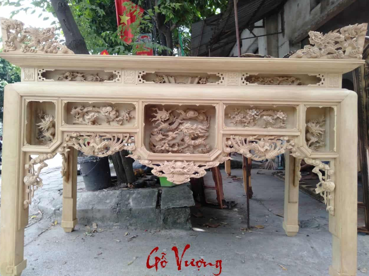 Kích thước chuẩn cho bàn thờ Ô Xa
